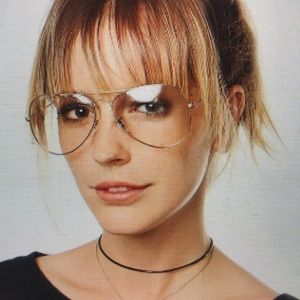 FREE w/ Bundle Large Aviator Lightly Tinted Glass